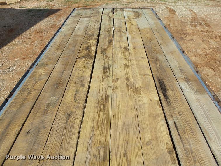 image for item DB4200 1994 Oklahoma Gooseneck Mfg. equipment trailer