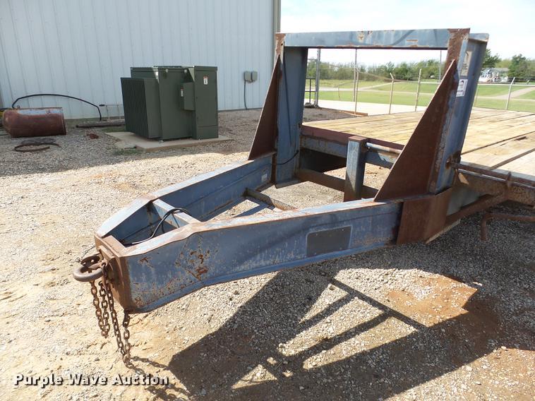 image for item DB4200 1994 Oklahoma Gooseneck Mfg. equipment trailer
