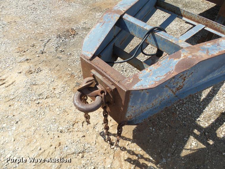 image for item DB4200 1994 Oklahoma Gooseneck Mfg. equipment trailer