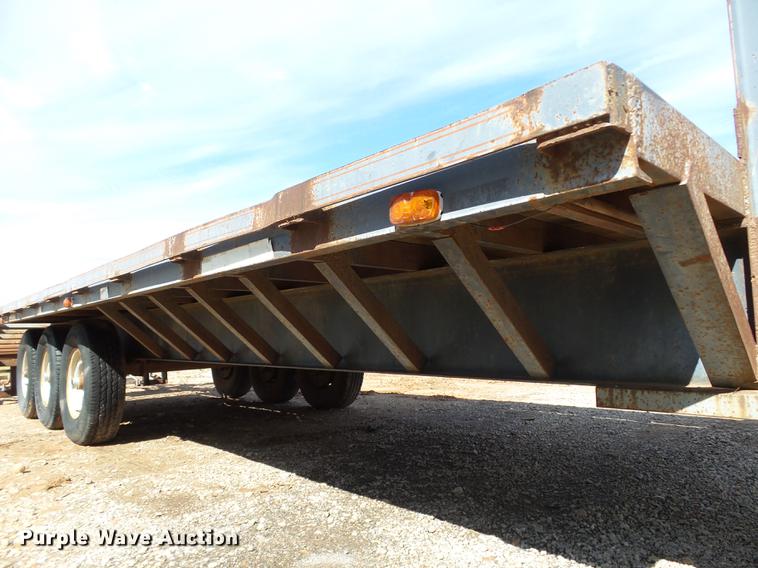 image for item DB4200 1994 Oklahoma Gooseneck Mfg. equipment trailer