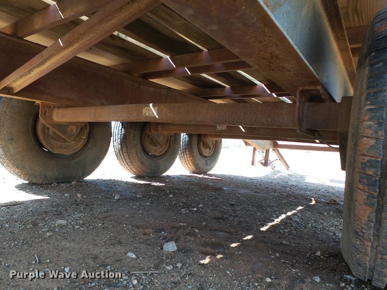 image for item DB4200 1994 Oklahoma Gooseneck Mfg. equipment trailer
