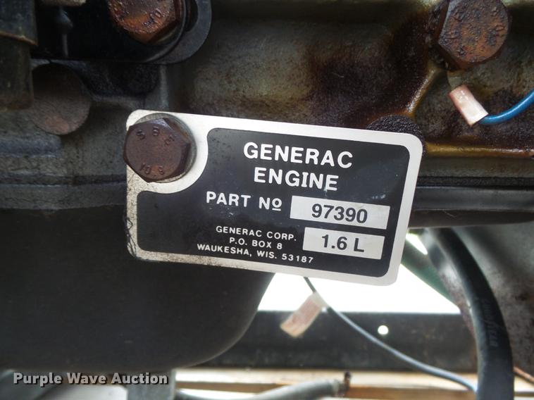 image for item DB6426 1998 Generac 00754-2 generator