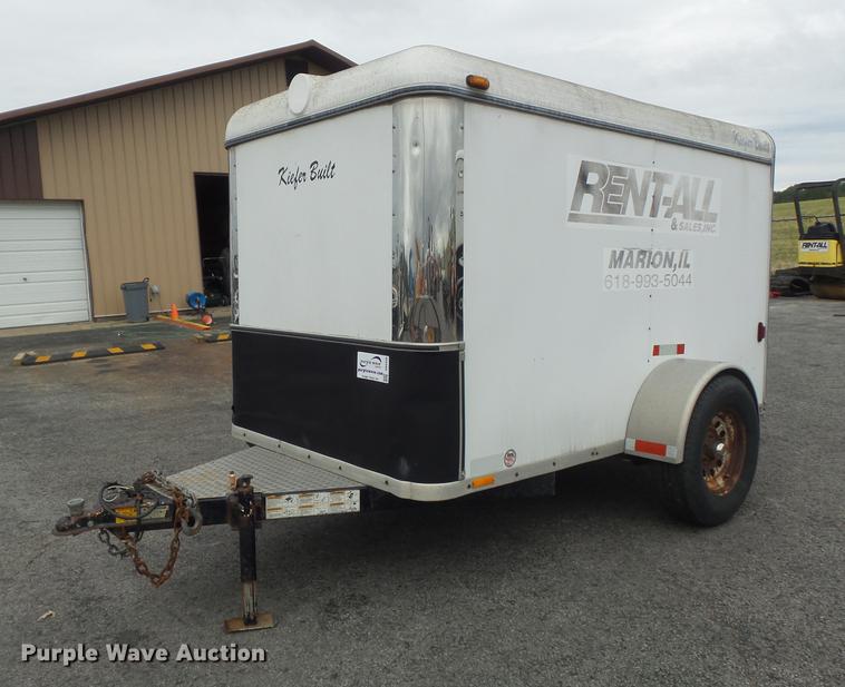 image for item DB6429 2003 Kiefer Built enclosed cargo trailer