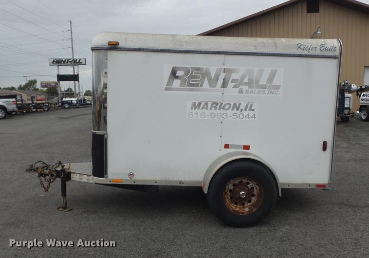 image for item DB6429 2003 Kiefer Built enclosed cargo trailer