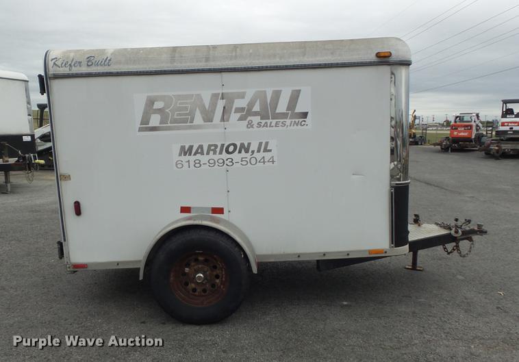 image for item DB6429 2003 Kiefer Built enclosed cargo trailer