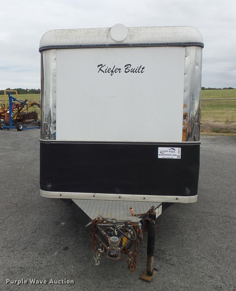 image for item DB6429 2003 Kiefer Built enclosed cargo trailer