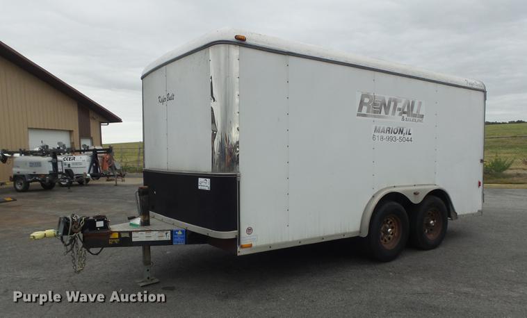 image for item DB6430 2003 Kiefer Built enclosed cargo trailer
