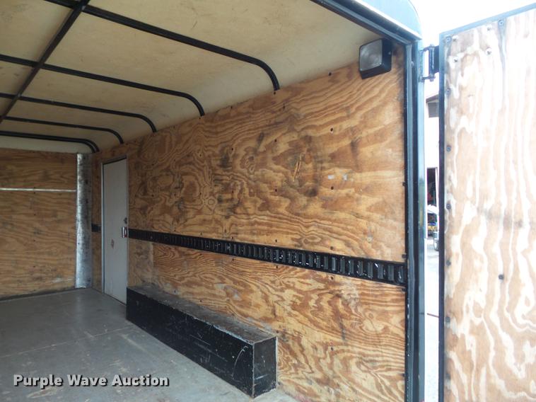 image for item DB6430 2003 Kiefer Built enclosed cargo trailer