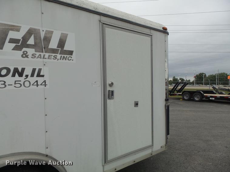 image for item DB6430 2003 Kiefer Built enclosed cargo trailer