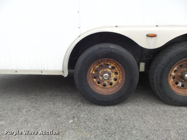 image for item DB6430 2003 Kiefer Built enclosed cargo trailer