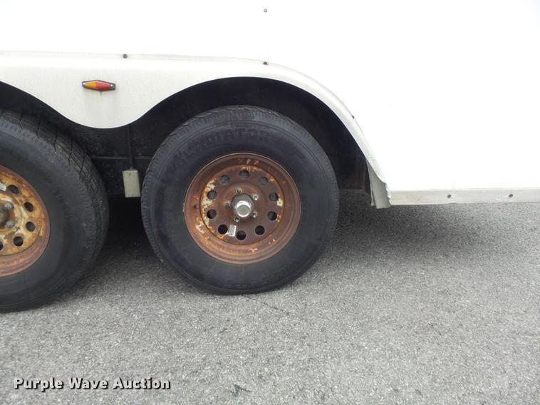 image for item DB6430 2003 Kiefer Built enclosed cargo trailer