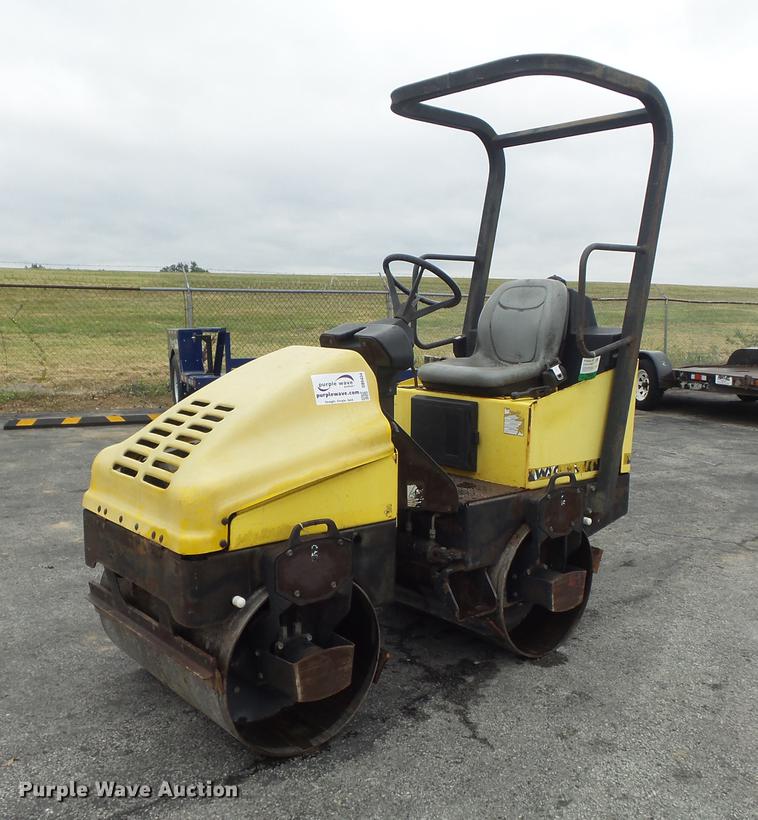 image for item DB6434 2000 Wacker RD11A double drum compactor