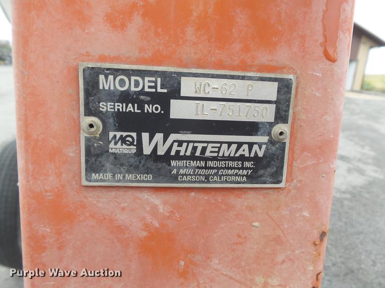 image for item DB6435 Multiquip WC-62PH8 concrete mixer