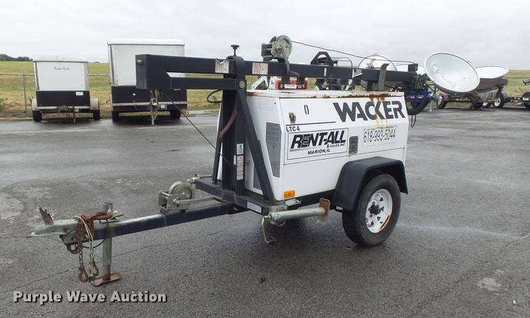 image for item DB6437 2006 Wacker LTC4 light plant