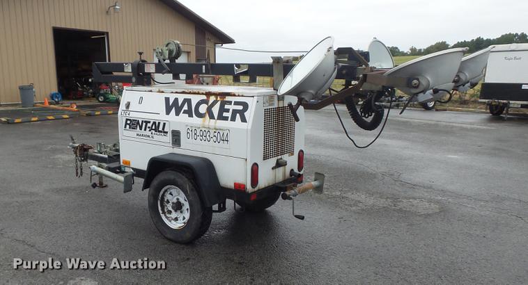 image for item DB6437 2006 Wacker LTC4 light plant