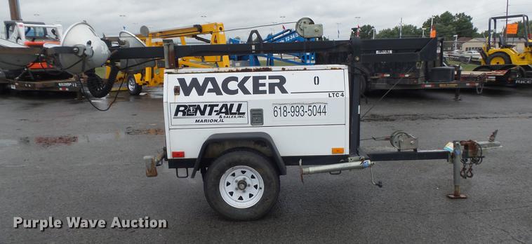 image for item DB6437 2006 Wacker LTC4 light plant
