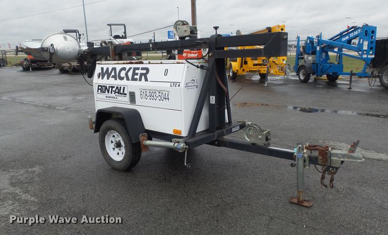 image for item DB6437 2006 Wacker LTC4 light plant