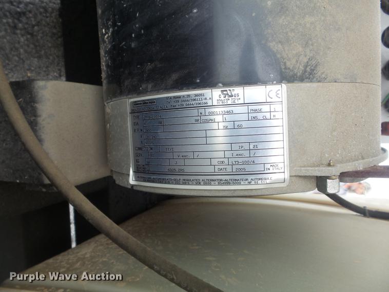 image for item DB6437 2006 Wacker LTC4 light plant