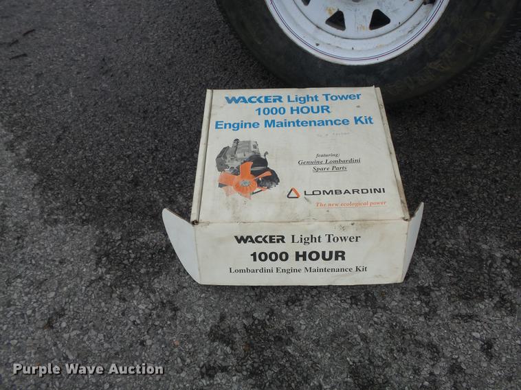 image for item DB6437 2006 Wacker LTC4 light plant