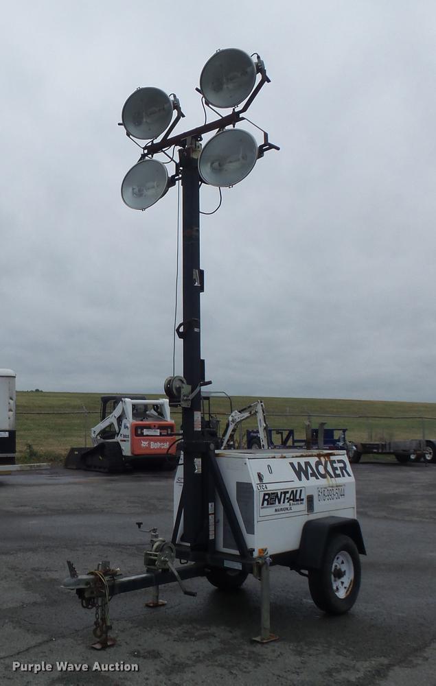 image for item DB6437 2006 Wacker LTC4 light plant