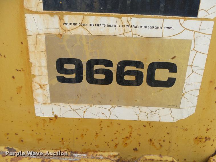 image for item DB7386 1976 Caterpillar 966C wheel loader