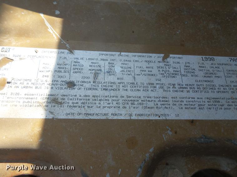 image for item DB8146 1999 Freightliner FL80 bucket truck