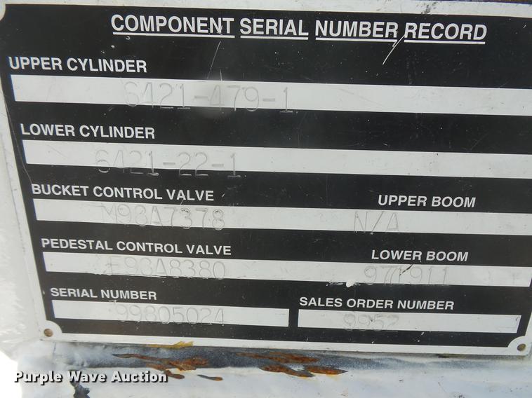 image for item DB8146 1999 Freightliner FL80 bucket truck