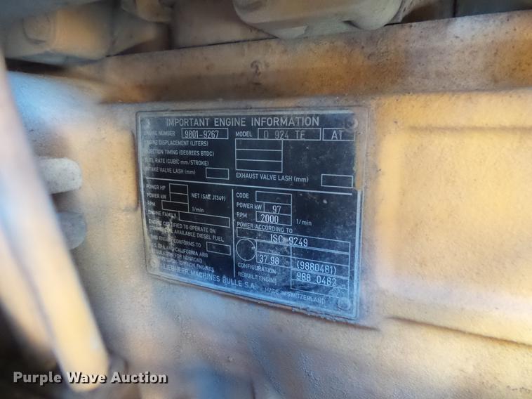 image for item DB8151 1998 Liebherr LR622 Litronic track loader