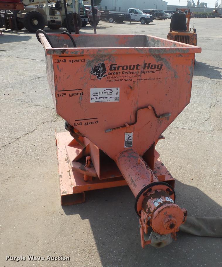 image for item DB8156 Grout Hog grout, concrete, and mortar delivery system