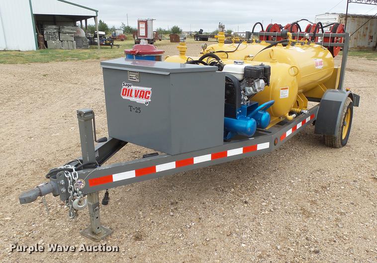 image for item DC3822 2008 Sage Oil Vac 10123 tank trailer