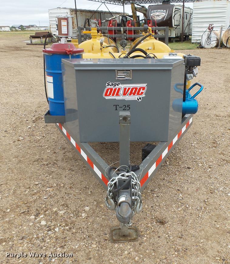 image for item DC3822 2008 Sage Oil Vac 10123 tank trailer