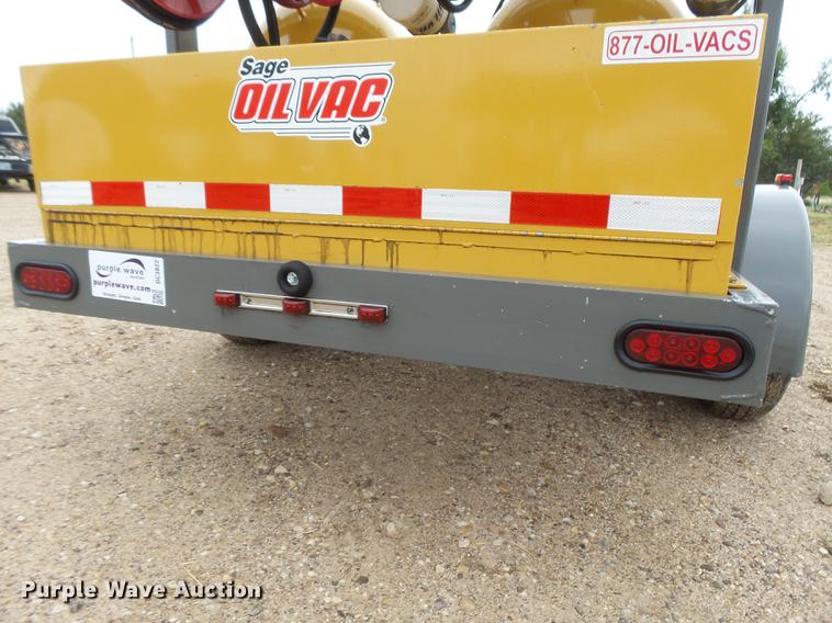 image for item DC3822 2008 Sage Oil Vac 10123 tank trailer