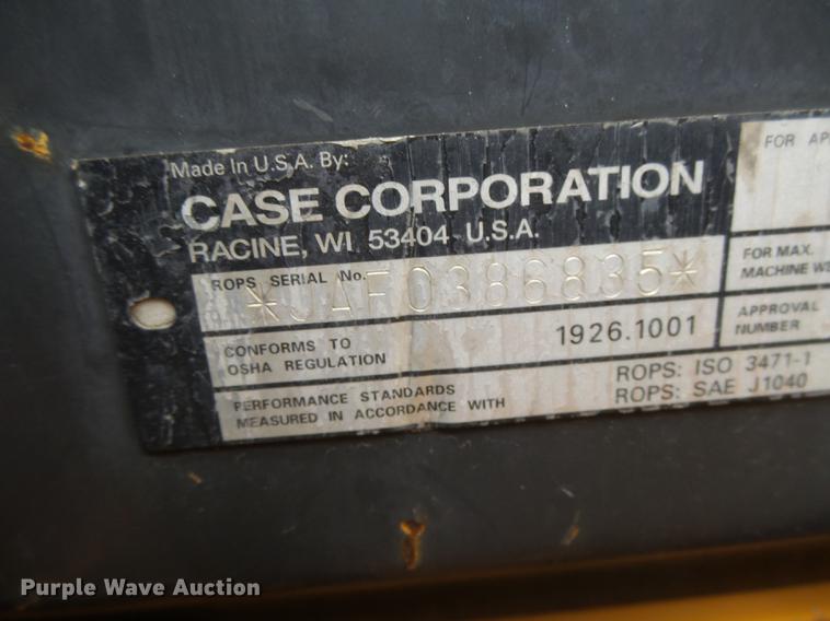 image for item DC3826 2003 Case 95XT skid steer