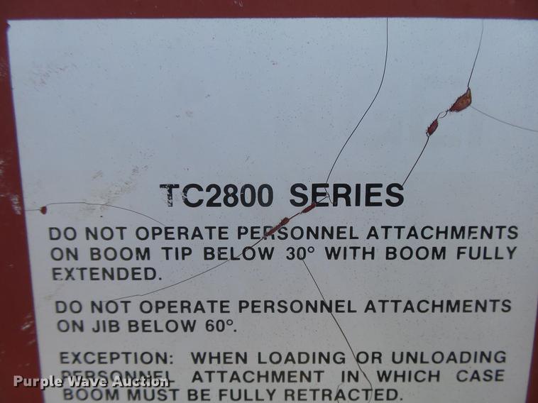 image for item DC3854 1997 International 4700 crane truck