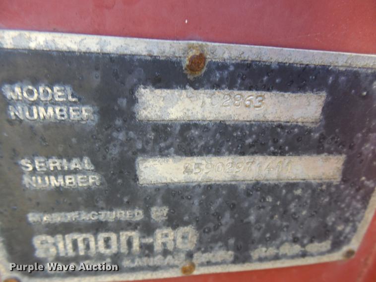 image for item DC3854 1997 International 4700 crane truck