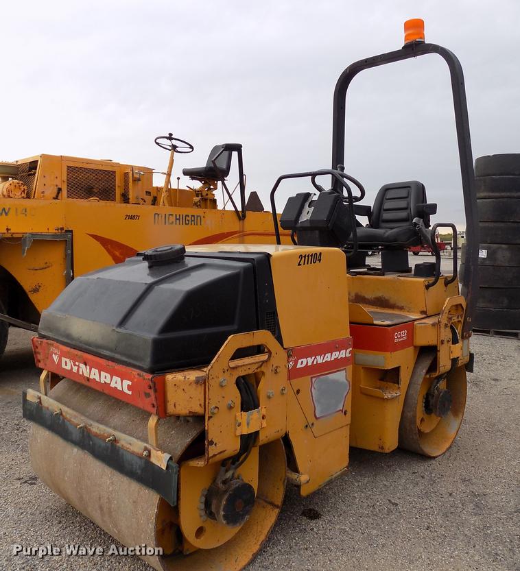 image for item DC4838 Dynapac CC122 double drum roller