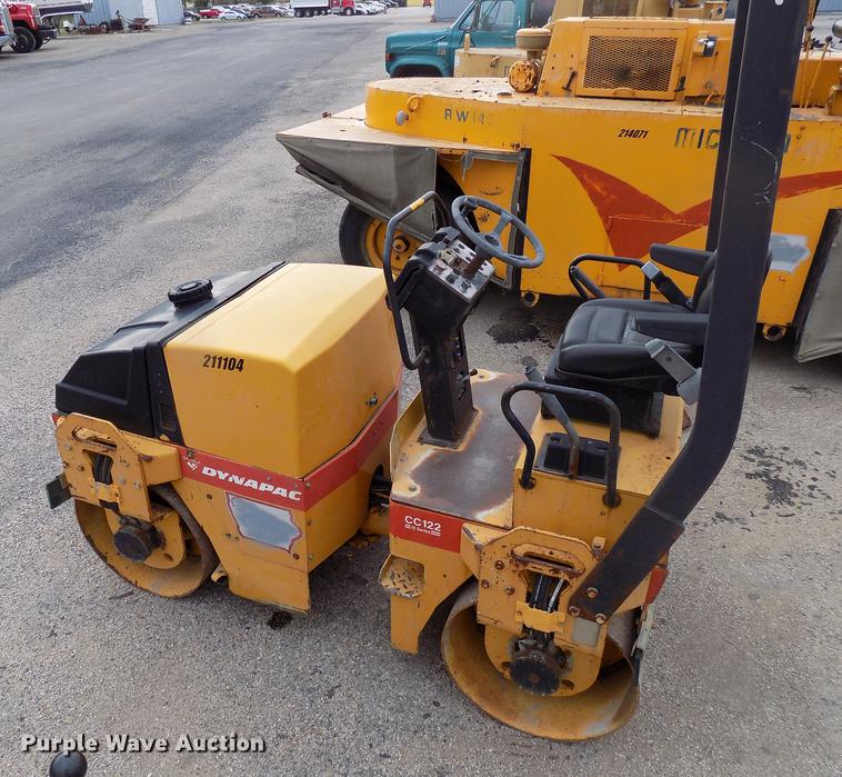 image for item DC4838 Dynapac CC122 double drum roller