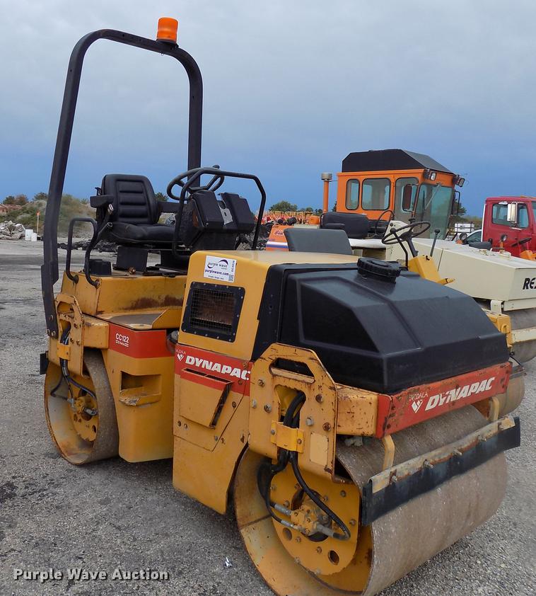 image for item DC4838 Dynapac CC122 double drum roller