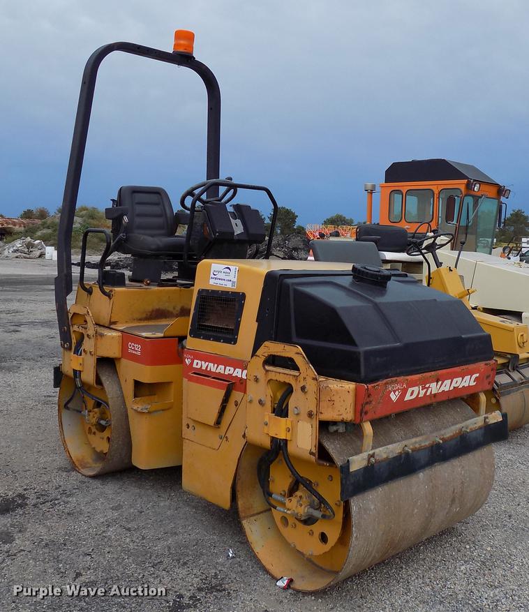 image for item DC4838 Dynapac CC122 double drum roller