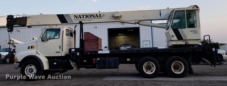 image for item DC4842 2001 Sterling L9500 crane truck