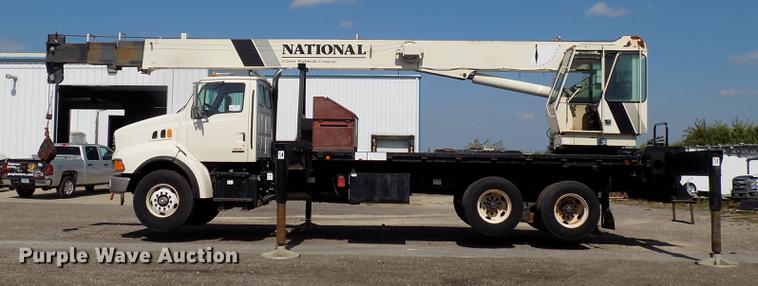 image for item DC4842 2001 Sterling L9500 crane truck