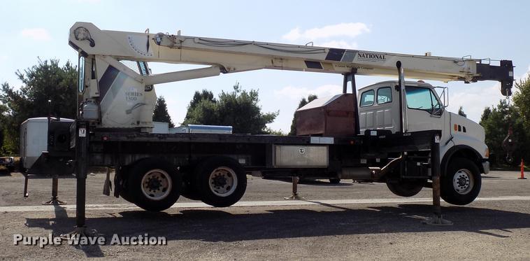 image for item DC4842 2001 Sterling L9500 crane truck