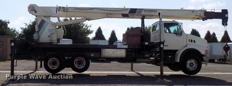 image for item DC4842 2001 Sterling L9500 crane truck
