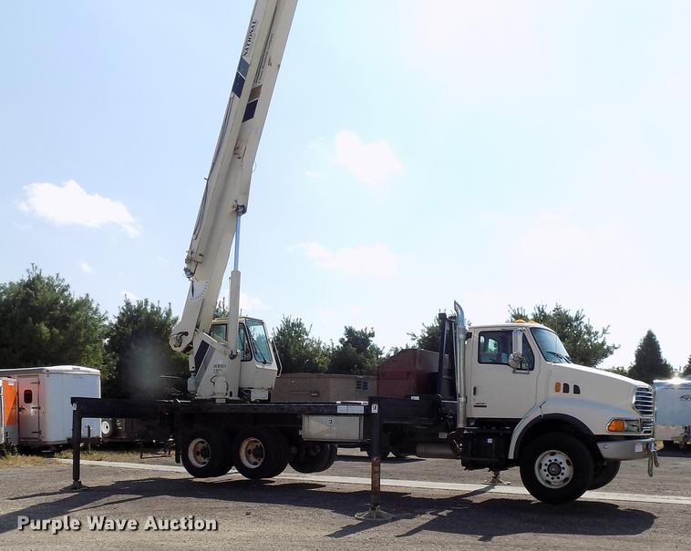image for item DC4842 2001 Sterling L9500 crane truck