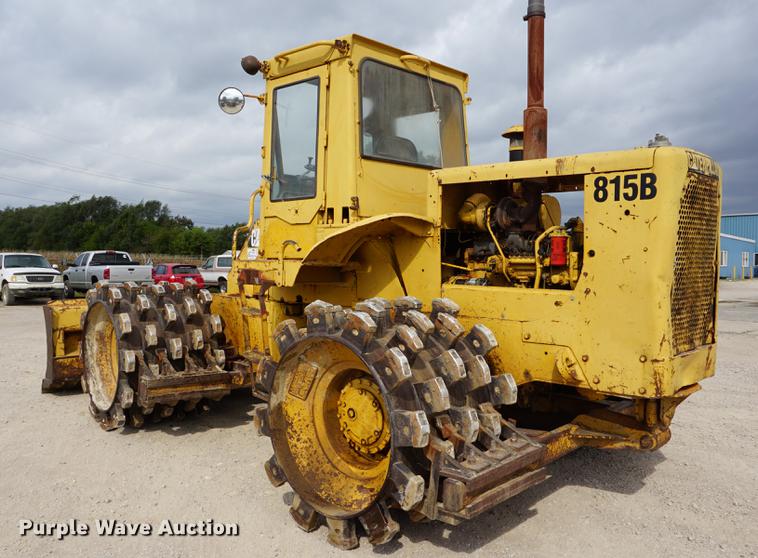 image for item DC5274 1973 Caterpillar 815B landfill compactor