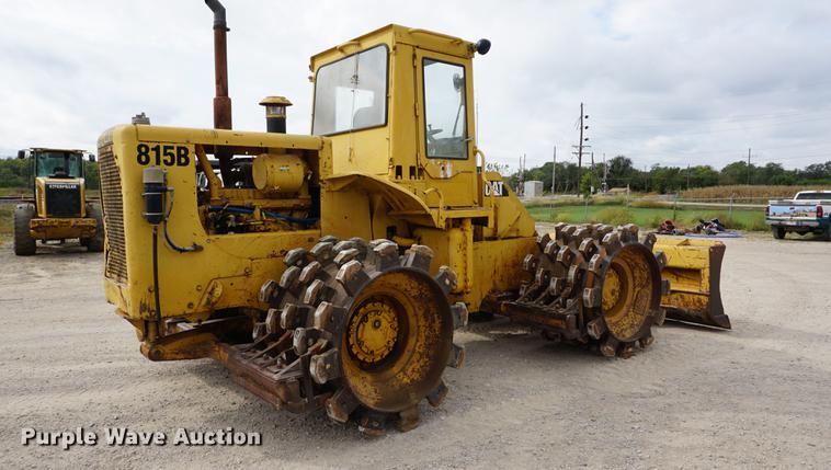 image for item DC5274 1973 Caterpillar 815B landfill compactor