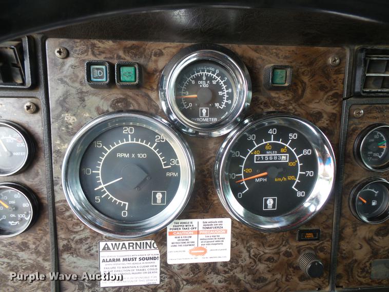 image for item DC5308 1985 Kenworth W900 dump truck