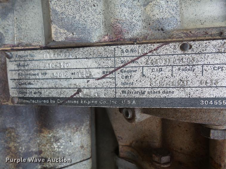 image for item DC5308 1985 Kenworth W900 dump truck