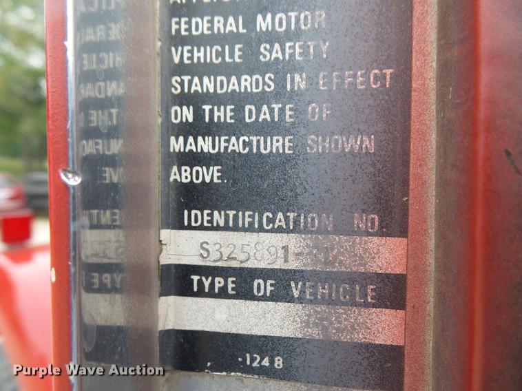 image for item DC5308 1985 Kenworth W900 dump truck