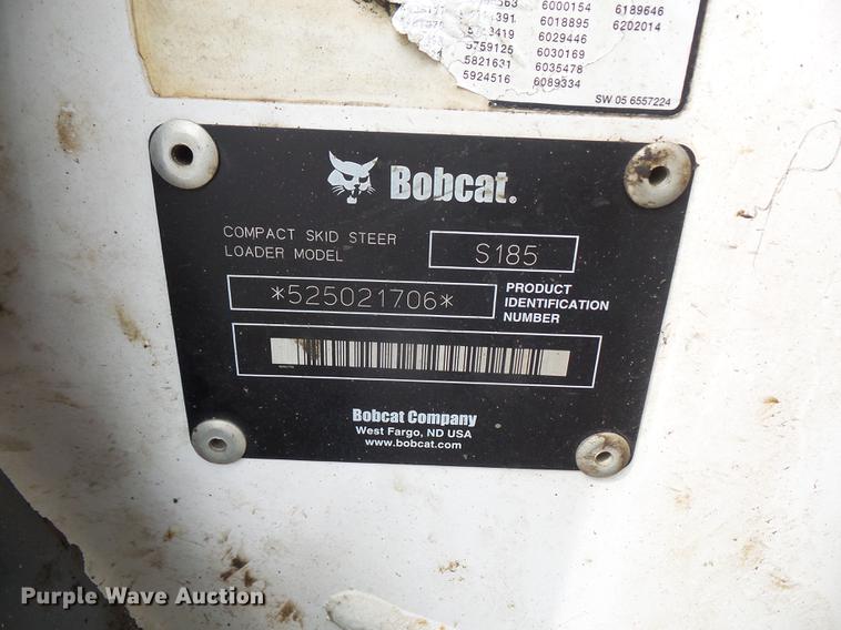 image for item DC5316 2005 Bobcat S185 skid steer